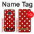 S2951 Rouge Pois Etui Coque Housse pour Motorola Moto G7, Moto G7 Plus