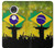 S2981 Brazil Football Soccer Copa 2016 Etui Coque Housse pour Motorola Moto G7, Moto G7 Plus