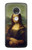 S3038 Mona Lisa Da Vinci Painting Etui Coque Housse pour Motorola Moto G7, Moto G7 Plus