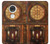S3174 Grandfather Clock Etui Coque Housse pour Motorola Moto G7, Moto G7 Plus