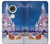 S3282 Santa Xmas Castle Etui Coque Housse pour Motorola Moto G7, Moto G7 Plus