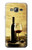 S2042 A Grape Vineyard Grapes Bottle Red Wine Etui Coque Housse pour Samsung Galaxy J3 (2016)
