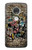 S3394 Graffiti Wall Etui Coque Housse pour Motorola Moto G7, Moto G7 Plus