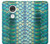 S3414 Green Snake Scale Graphic Print Etui Coque Housse pour Motorola Moto G7, Moto G7 Plus