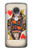 S3429 Queen Hearts Card Etui Coque Housse pour Motorola Moto G7, Moto G7 Plus