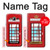 S2059 Angleterre britannique Cabine téléphonique Minimaliste Etui Coque Housse pour Samsung Galaxy J3 (2016)