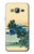 S2075 Katsushika Hokusai The Inume Pass in Kai Etui Coque Housse pour Samsung Galaxy J3 (2016)