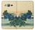 S2075 Katsushika Hokusai The Inume Pass in Kai Etui Coque Housse pour Samsung Galaxy J3 (2016)