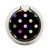 S3532 Colorful Polka Dot Graphique Porte-Bague et Pop Up Grip doigt Socket Support