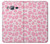S2213 Pink Leopard Pattern Etui Coque Housse pour Samsung Galaxy J3 (2016)