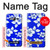 S2244 Motif Hawai Hibiscus Bleu Etui Coque Housse pour Samsung Galaxy J3 (2016)