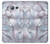 S2316 Dark Blue Marble Texture Graphic Print Etui Coque Housse pour Samsung Galaxy J3 (2016)