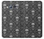 S2371 Skull Vintage Monochrome Pattern Etui Coque Housse pour Samsung Galaxy J3 (2016)