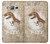 S2372 T-Rex Jurassic Fossil Etui Coque Housse pour Samsung Galaxy J3 (2016)