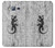 S2446 Gecko Wood Graphic Printed Etui Coque Housse pour Samsung Galaxy J3 (2016)