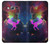 S2486 Rainbow Unicorn Nebula Space Etui Coque Housse pour Samsung Galaxy J3 (2016)
