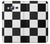 S2492 Black and White Checkerboard Etui Coque Housse pour Samsung Galaxy J3 (2016)