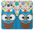 S2521 Cute Nerd Owl Cartoon Etui Coque Housse pour Samsung Galaxy J3 (2016)