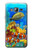 S2568 Sea Seabed Fish Corals Underwater Ocean Etui Coque Housse pour Samsung Galaxy J3 (2016)