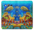 S2568 Sea Seabed Fish Corals Underwater Ocean Etui Coque Housse pour Samsung Galaxy J3 (2016)
