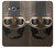 S2645 Vintage Brown Goggles Motorcycle Helmet Etui Coque Housse pour Samsung Galaxy J3 (2016)