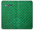 S2704 Green Fish Scale Pattern Graphic Etui Coque Housse pour Samsung Galaxy J3 (2016)
