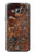 S2714 Rust Steel Texture Graphic Printed Etui Coque Housse pour Samsung Galaxy J3 (2016)