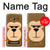 S2721 Mignon grincheux Singe Dessin animé Etui Coque Housse pour Samsung Galaxy J3 (2016)