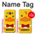 S2760 Canard Tuxedo jaune Dessin animé Etui Coque Housse pour Samsung Galaxy J3 (2016)