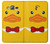 S2760 Yellow Duck Tuxedo Cartoon Etui Coque Housse pour Samsung Galaxy J3 (2016)