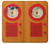 S2780 Vintage Orange Bakelite Radio Etui Coque Housse pour Samsung Galaxy J3 (2016)