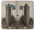 S2832 New York 1903 Flatiron Building Postcard Etui Coque Housse pour Samsung Galaxy J3 (2016)