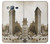 S3046 Old New York Flatiron Building Etui Coque Housse pour Samsung Galaxy J3 (2016)