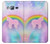 S3070 Rainbow Unicorn Pastel Sky Etui Coque Housse pour Samsung Galaxy J3 (2016)