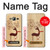 S3081 Bois Raindeer imprimé graphique Etui Coque Housse pour Samsung Galaxy J3 (2016)