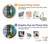 S1722 Jésus marcher sur la mer Etui Coque Housse pour Google Pixel 4