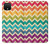 S2362 Arc en ciel coloré Shavron Zig zag Etui Coque Housse pour Google Pixel 4
