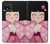 S3042 Japon fille Hina Sakura Kimono Poupée Etui Coque Housse pour Google Pixel 4