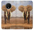 S0310 African Elephant Etui Coque Housse pour OnePlus 7T