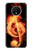 S0493 Music Note Burn Etui Coque Housse pour OnePlus 7T