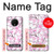 S1972 Sakura fleur de Cerisiers Etui Coque Housse pour OnePlus 7T