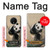 S2210 Peinture Art Panda Fluffy Etui Coque Housse pour OnePlus 7T