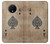 S2928 Vintage Spades Ace Card Etui Coque Housse pour OnePlus 7T