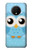 S3029 Cute Blue Owl Etui Coque Housse pour OnePlus 7T