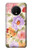 S3035 Sweet Flower Painting Etui Coque Housse pour OnePlus 7T