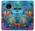 S3227 Underwater World Cartoon Etui Coque Housse pour OnePlus 7T