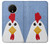 S3254 Chicken Cartoon Etui Coque Housse pour OnePlus 7T