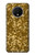 S3388 Gold Glitter Graphic Print Etui Coque Housse pour OnePlus 7T