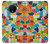 S3391 Abstract Art Mosaic Tiles Graphic Etui Coque Housse pour OnePlus 7T