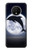 S3510 Dolphin Moon Night Etui Coque Housse pour OnePlus 7T